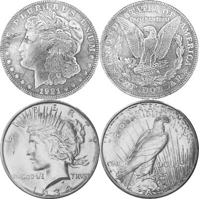 US Silver greenback Coin